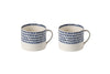 Indigo Drop Mug - Large (Set of 2)-nkuku