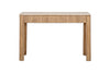 Ira Travertine & Mango Wood Console Table - Natural- nkuku