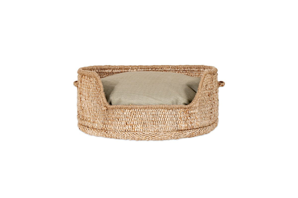 nkuku PET Jaiyuh Hemp Pet Bed
 - Natural - Medium