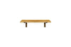 Japhali Mango Wood And Iron Shelf - Medium-nkuku