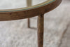 Jiya Iron & Glass Nested Coffee Tables - Brass- nkuku