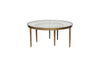 Jiya Iron & Glass Nested Coffee Tables - Brass- nkuku