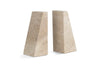 Juda Marble Bookends - Grey-nkuku