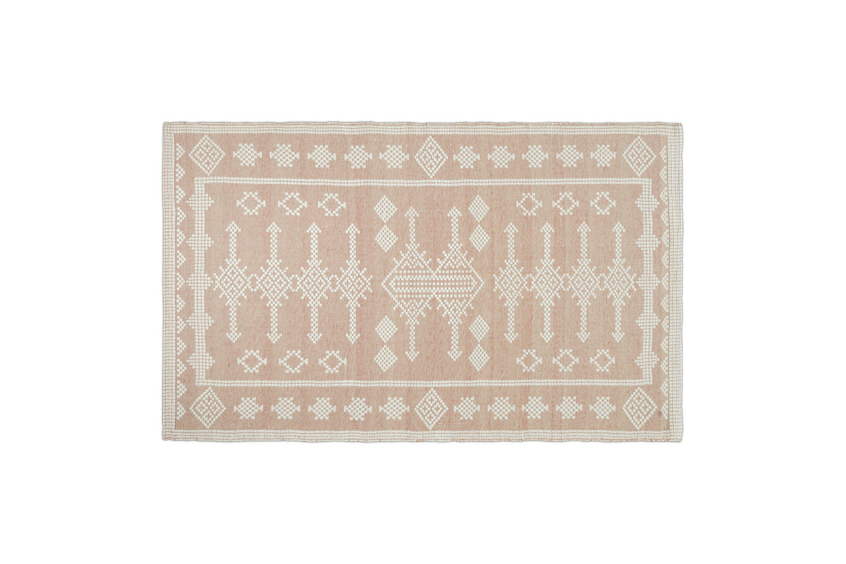 Kittale Wool & Recycled PET Rug - Dusty Pink