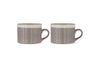 Kai Mugs - Grey (Set of 2)