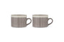 Kai Mugs - Grey (Set of 2)