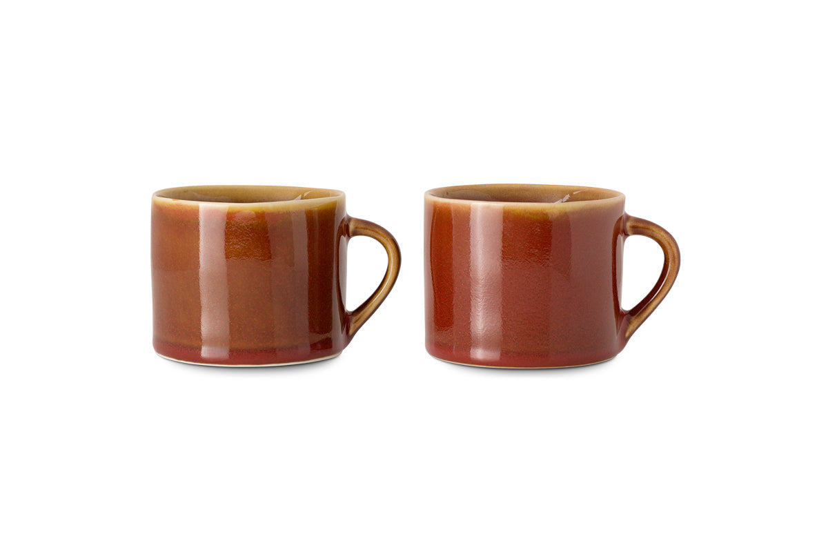 Kalini Mugs - Amber - Small (Set of 2)