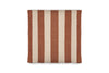 Kobbari Jute & Cotton Cushion Cover - Rust