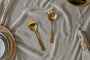 Khana Salad Servers - Brushed Gold (Set of 2)