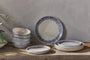 Karuma Dinnerware Set - Blue & White (Set of 12)