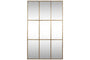 Kurci Rectangular Full Length Mirror - Antique Brass