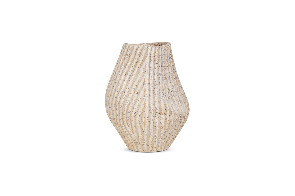 Kalai Ceramic Organic Shape Vase - Small