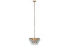 Kagitha Recycled Glass Chandelier - Clear-nkuku