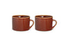 Kalini Mugs - Amber - Large (Set of 2)-nkuku