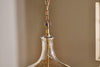 Kalsi Recycled Glass Pendant Light - Lustre - Large-nkuku