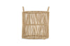 Kanika Jute Basket - Natural-nkuku