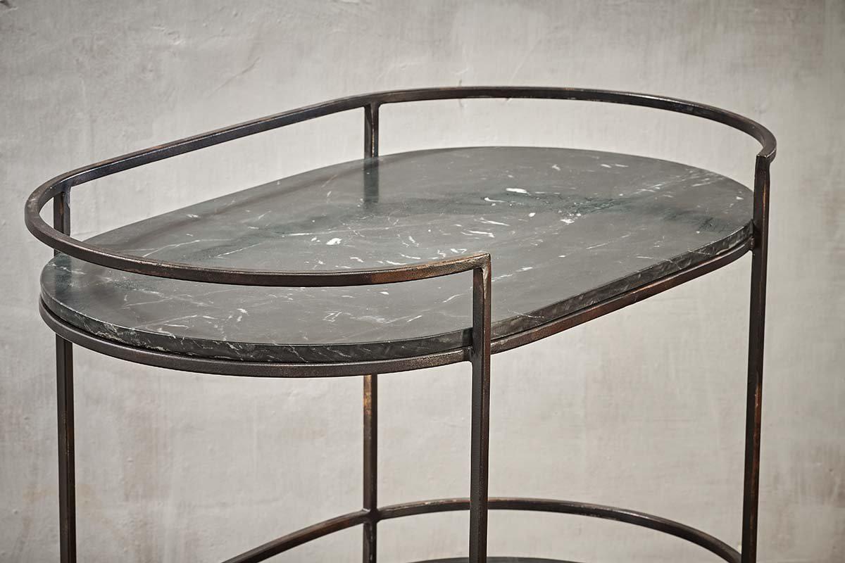 Karoko Marble Drinks Table-nkuku