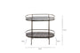 Karoko Marble Drinks Table-nkuku