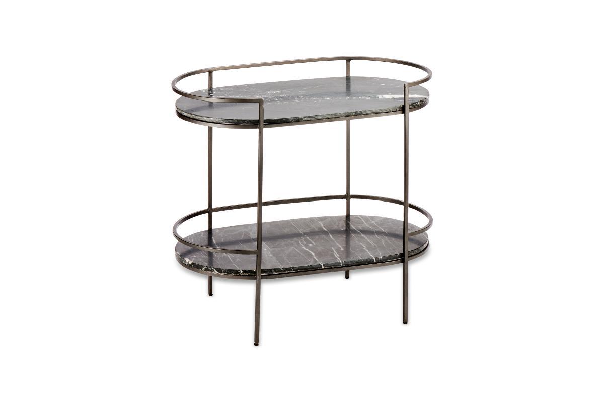 Karoko Marble Drinks Table-nkuku