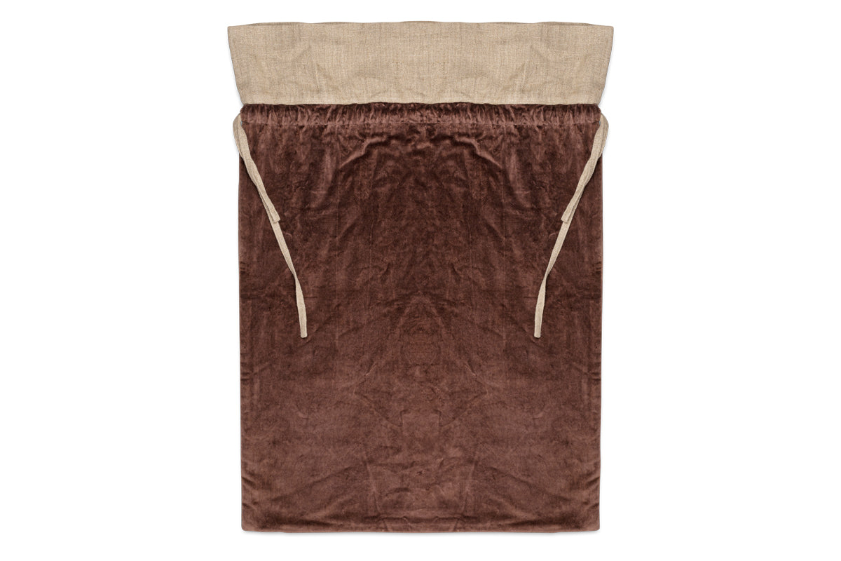 Karru Cotton Velvet Sack - Rich Mocha-nkuku