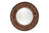 Kayia Acacia Wood Mirror - Walnut-nkuku