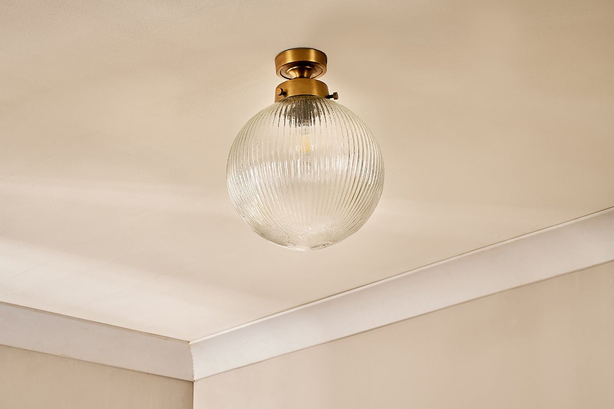 Konnie Bathroom Ceiling Light - Clear-nkuku