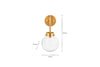 Konnie Bathroom Wall Light - Clear-nkuku