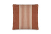 Kuma Jute & Cotton Cushion Cover - Rust-nkuku