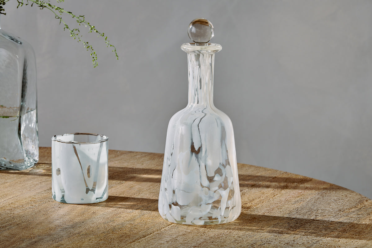 Lohara Decanter - White