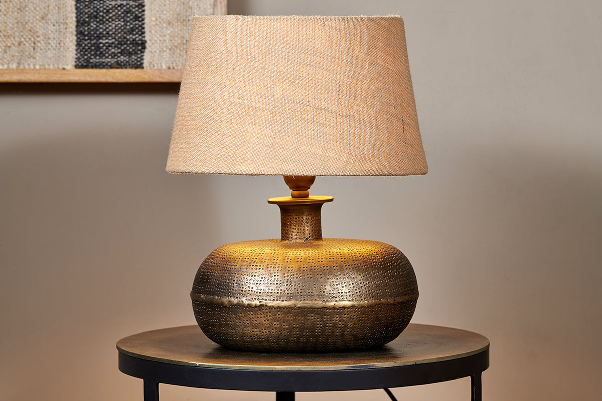 Lumbu Lamp -  Antique Brass - Small