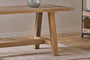 Indali Mango Wood Dining Table - Natural - Large