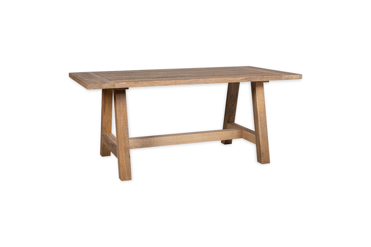 Indali Mango Wood Dining Table - Natural - Small