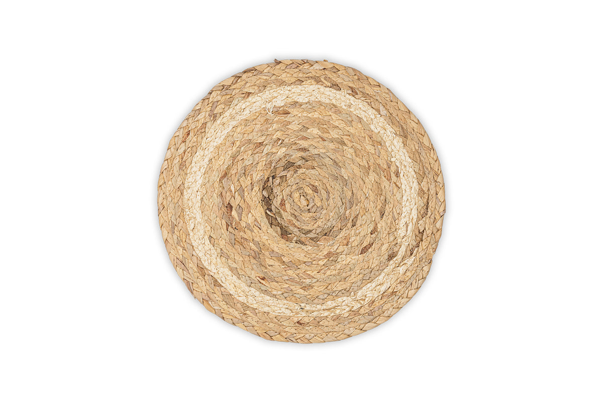 Lam Round Tablemats - Natural (Set of 4)