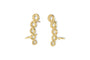 Lalia Ear Climber - Gold-nkuku