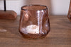 Linora Recycled Glass Tealight Holder - Terracotta-nkuku