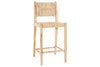 Lohanda Acacia & Munja Grass Counter Chair - Natural-nkuku