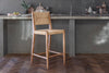 Lohanda Acacia & Munja Grass Counter Chair - Natural-nkuku