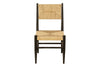 Lohanda Acacia & Munja Grass Dining Chair - Charcoal-nkuku