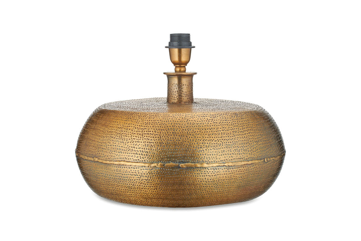 Lumbu Lamp - Antique Brass - Large-nkuku