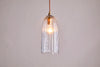 Lumina Recycled Glass Pendant - Clear-nkuku