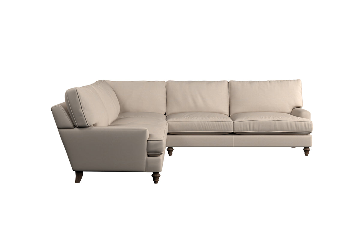 Marri Grand Corner Sofa - Recycled Cotton Flax