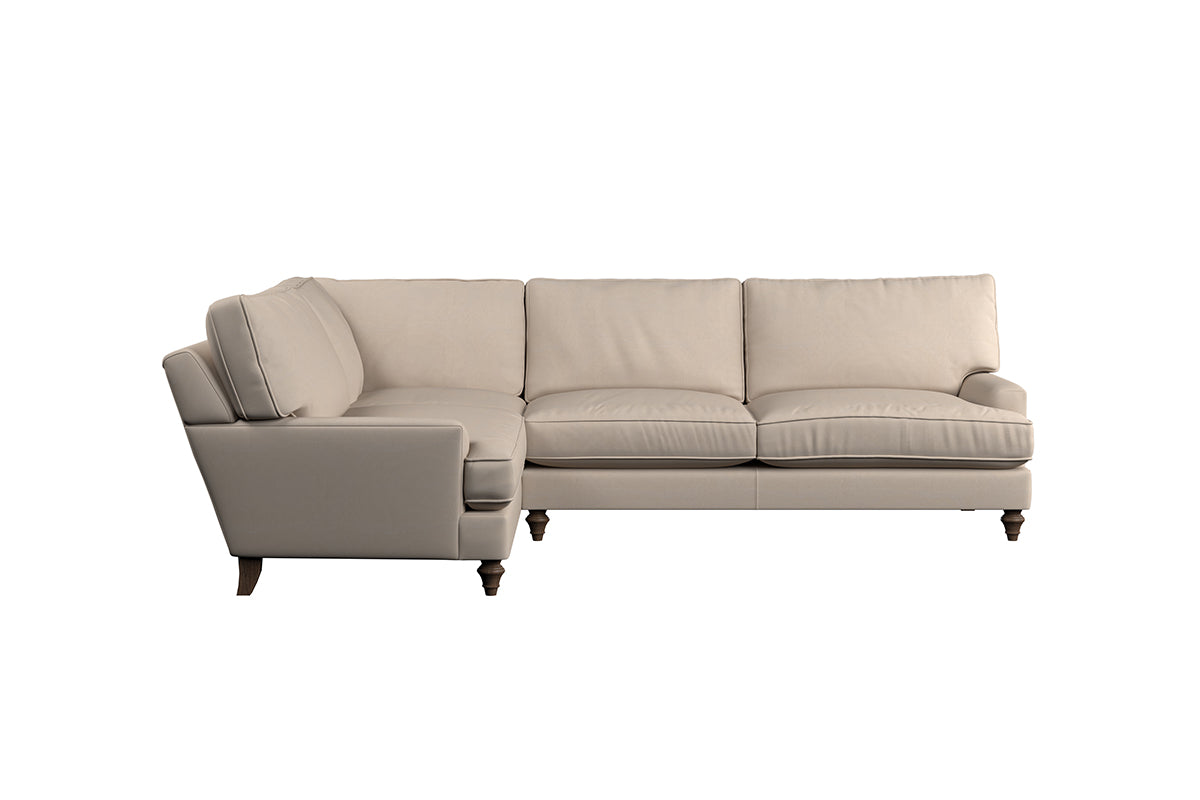 Marri Grand Left Hand Corner Sofa - Recycled Cotton Flax