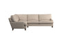 Marri Grand Left Hand Corner Sofa - Recycled Cotton Airforce