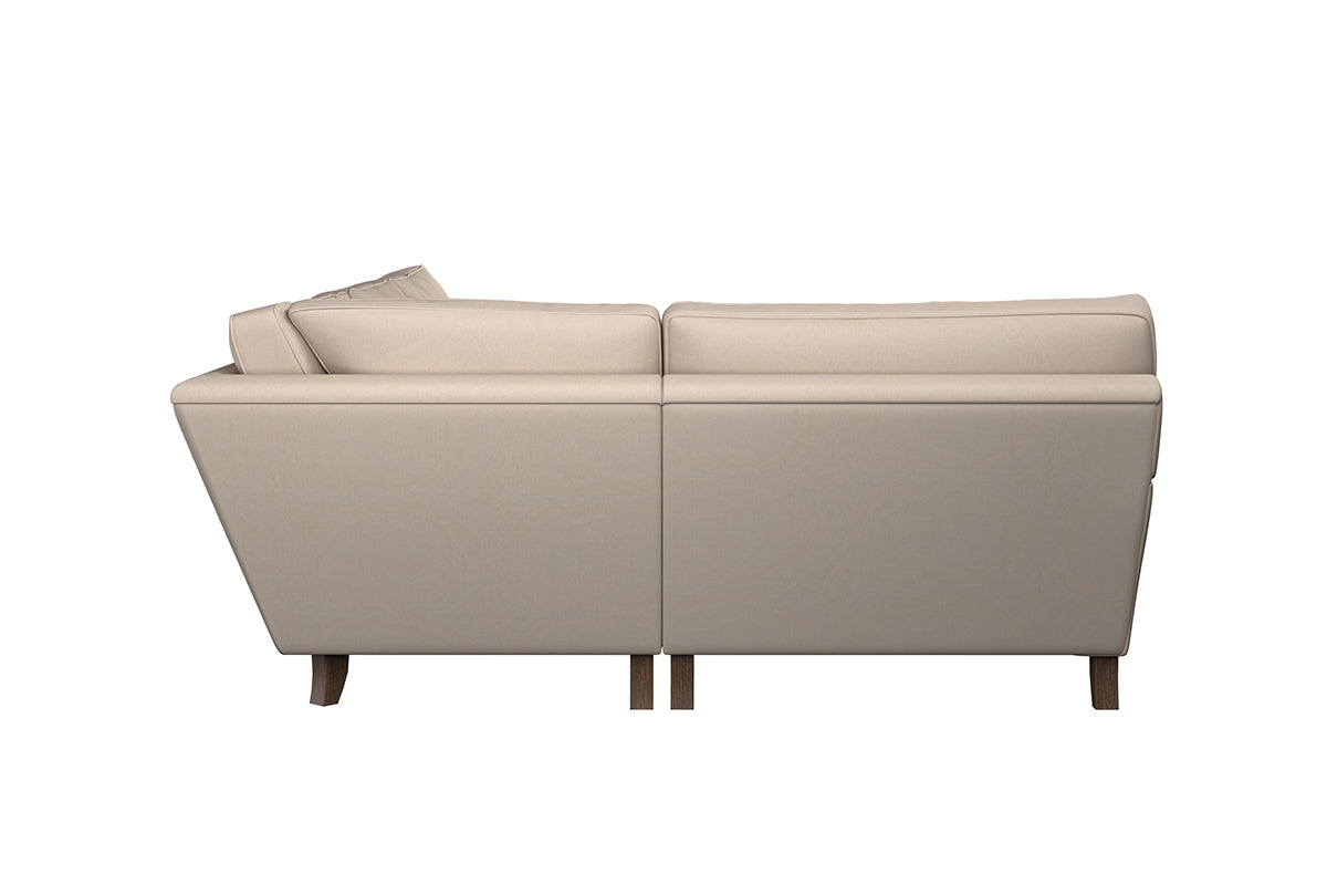 Marri Grand Left Hand Corner Sofa - Recycled Cotton Ochre