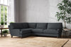 Marri Grand Left Hand Corner Sofa - Recycled Cotton Thunder