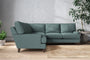 Marri Large Corner Sofa - Recycled Cotton Airforce