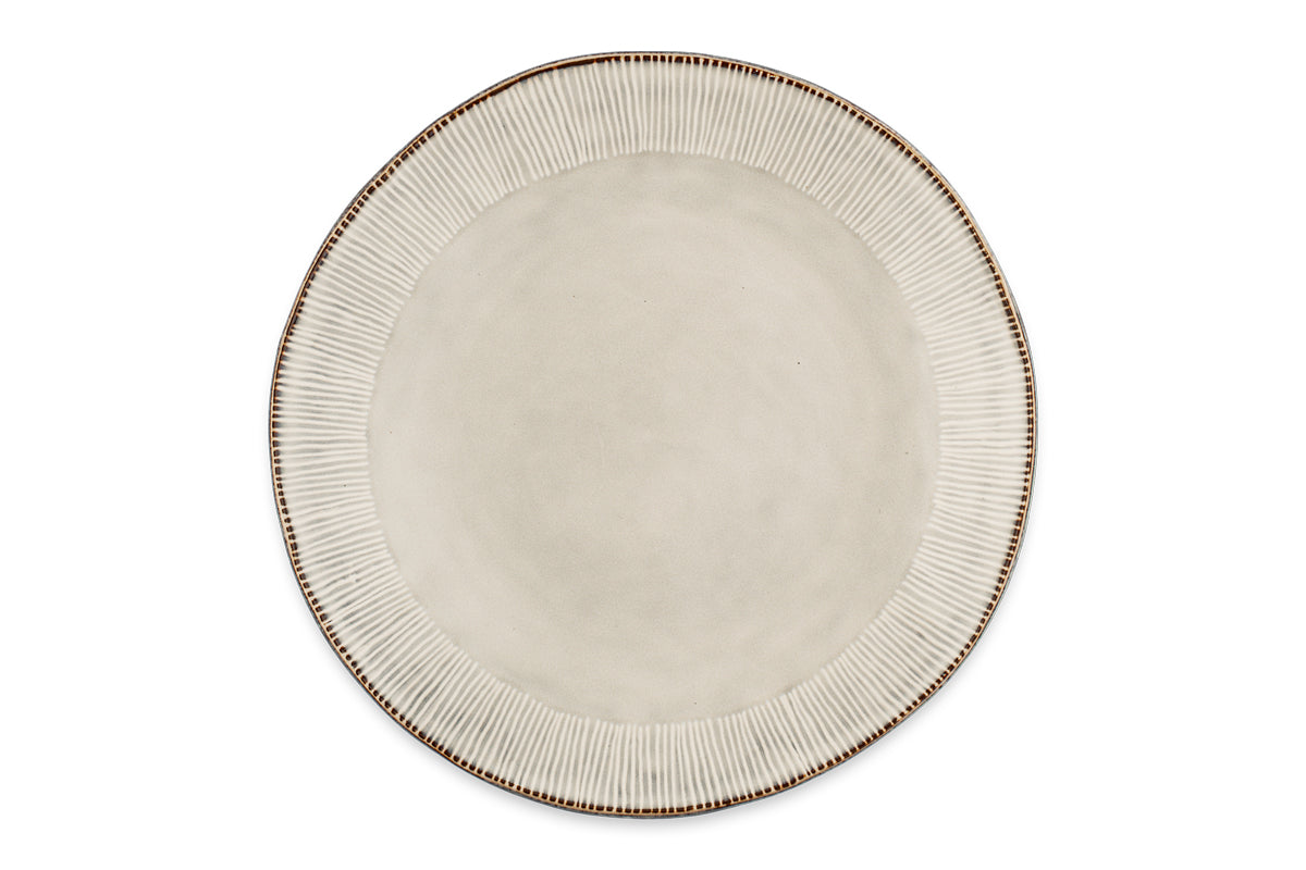 Malia Dinnerware Set - Cream (Set of 12)