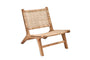 Madrisana Acacia & Rattan Woven Chair- nkuku