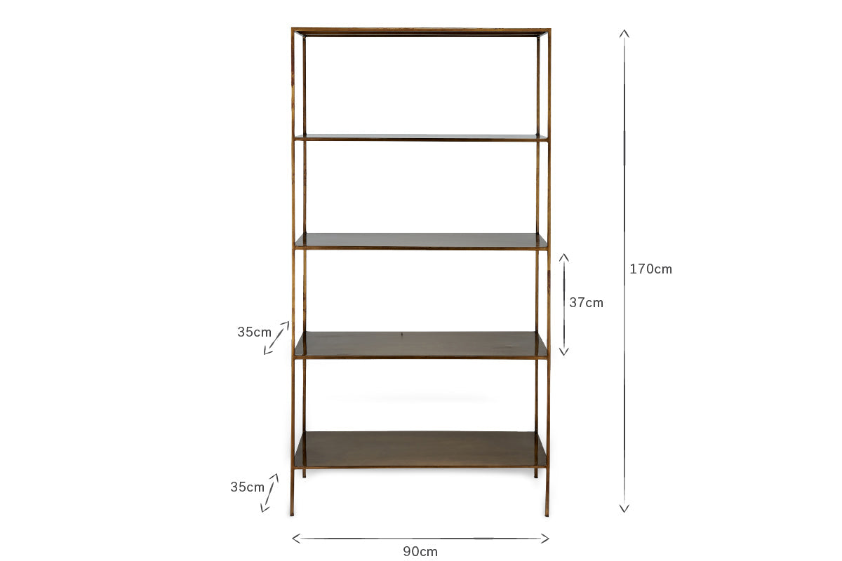 Mahi Shelving Unit - Wide-nkuku