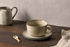 Malia Cup & Saucer - Cream-nkuku